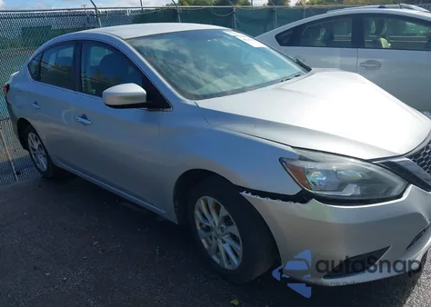 2019 Nissan Sentra S из США, поврежденный, VIN 3N1AB7APXKY360147